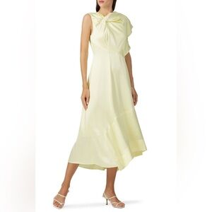 3.1 Phillip Lim Twisted Asymmetrical Neckline Dress GUC